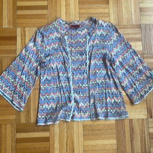 A super cute Missoni multicolored cardigan!!